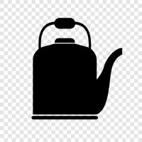 pot, frying pan, saucepan, stove icon svg