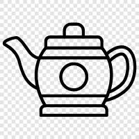 pot, teacup, cups, saucer icon svg