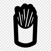 Potato Chips, French Fry Recipes, French Fry Recipe Ideas, French Fries icon svg