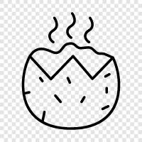 Potato, Baked, Potatoes, Recipe icon svg