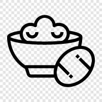 potatoes, gravy, butter, sour cream icon svg