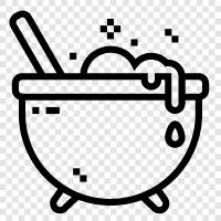 potion, brewing, herbs, magic icon svg