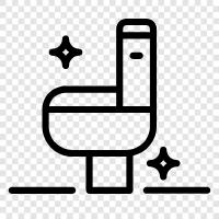 Potty, Toilet paper, Toilet seat, Toilet cleaner icon svg