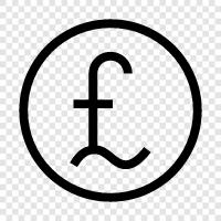 Pfund Sterling, Pfund, Sterling, Währung symbol