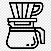 pour over, pour liquor, pour coffee, pour tea icon svg