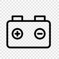 power, charging, power bank, portable icon svg