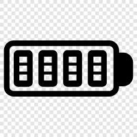 power bar, ladebar, portables ladegerät, Batteriebar symbol