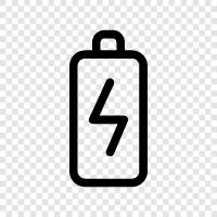 power, energy, energy storage, lithium ion icon svg