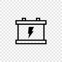 power, energy, portable, rechargeable icon svg