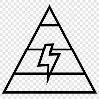 Strom, Energie, Elektron, Atom symbol