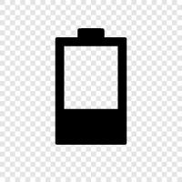 power, charger, storage, portable icon svg