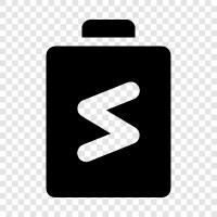 power, portable, power bank, rechargeable icon svg