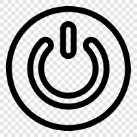 power off, power on, restart, reset icon svg