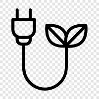 power outlets, power cord, power strip, adapter icon svg