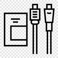 power, usb, wall, adapter icon svg