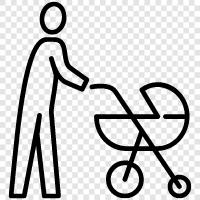 prams, pushchairs, children s vehicles, babies transport icon svg