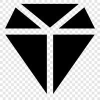 Edelstein, Schmuck, Ring, Diamant symbol