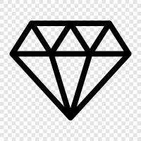 precious stones, jewelry, diamonds, gems icon svg