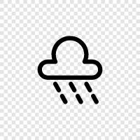 Precipitation icon svg