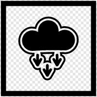 Precipitation, Presipitation icon svg