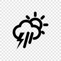 precipitation, thunderstorms, hurricanes, snow icon svg