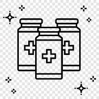 prescription, medication overdose, medication interaction, medication overdose prevention icon svg