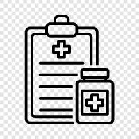 prescriptions, doctor, medication, side effects icon svg