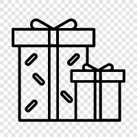 present, give, present for, for icon svg