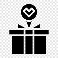 present, sender, receiver, appreciation icon svg