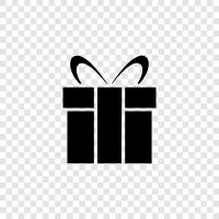 present, celebration, holiday, thank you icon svg