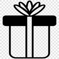 present, gift giving, present for, birthday icon svg