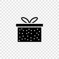 present, present day, present time, anniversary icon svg