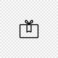 present, give, Christmas, holiday icon svg