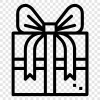 present, appreciation, special, unique icon svg