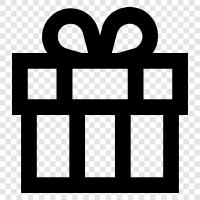 present, gift, love, appreciation icon svg