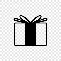 present, give, holiday, birthday icon svg