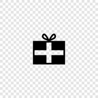 present, birthday, anniversary, thank you icon svg