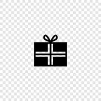 present, give, generosity, celebration icon svg