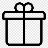 present, receive, happiness, thankfulness icon svg