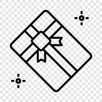 present, give, receive, Gift icon svg