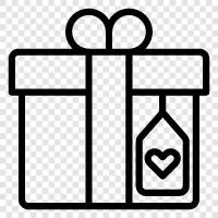 present, give, presentation, gift ideas icon svg