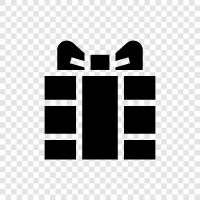 подарок, благодарность, праздник, подарочная карта Значок svg