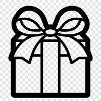 present, give, birthday, anniversary icon svg