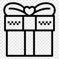 present, holiday, celebration, appreciation icon svg