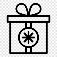 present, give, gift, birthday icon svg