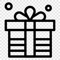 present, birthday, anniversary, thank you icon svg