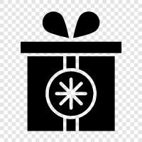 present, present for her, present for him, gift registry icon svg