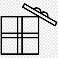 present, box, gift, wrapping icon svg