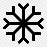 pretty, snowflakes, snow, frosty icon svg
