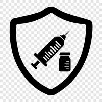 prevent, infection, symptoms, side effects icon svg